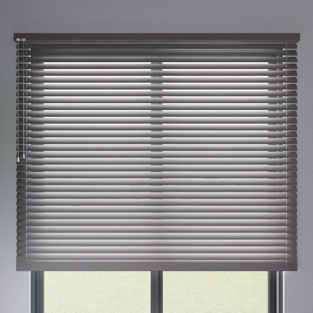 50mm slat Venetian Blind, Graphite Matt