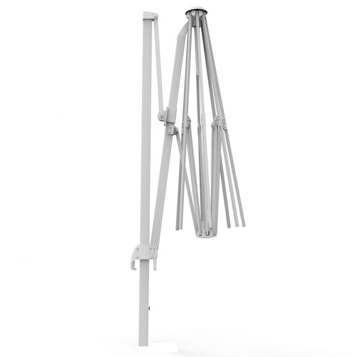 Aluminium frame for round umbrella 3,5m