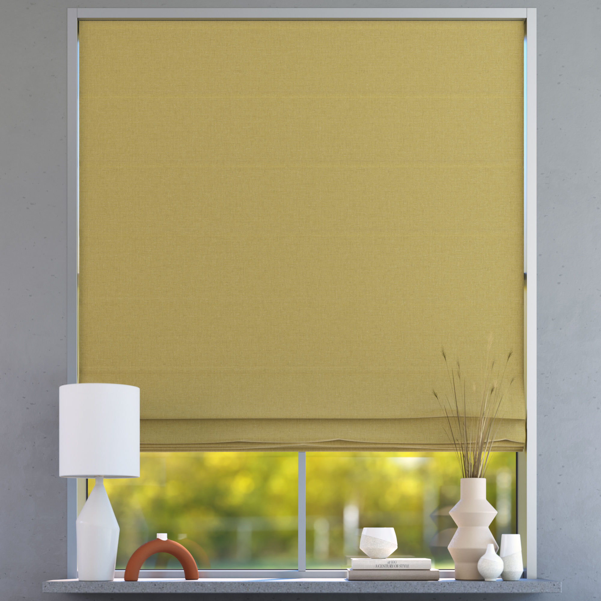 Blackout Premium Roman Blind, Wheat Field