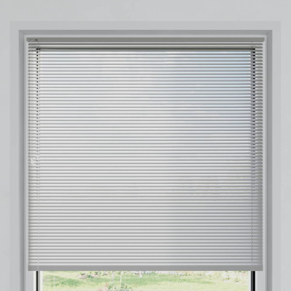 25mm slat Venetian Blind, Silver