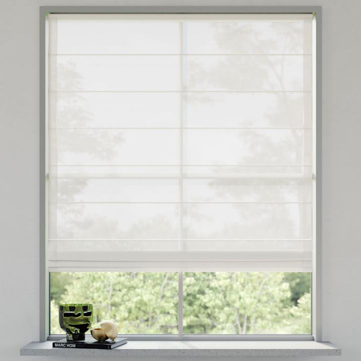 Transparent Easy Roman Blind