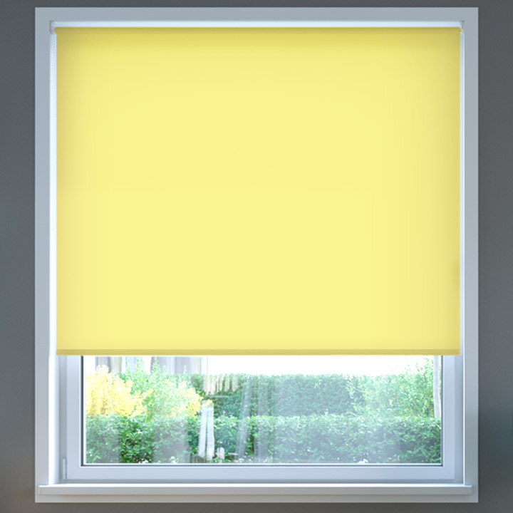 Darkening Roller Blind, Banana