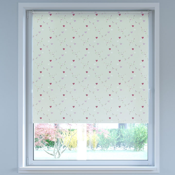 Blackout Digital Print No Drill Roller Blind, Sweets