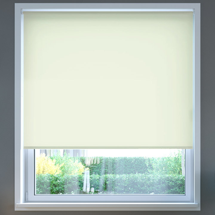 Darkening Roller Blind, Warm White