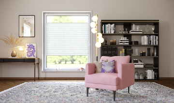 Pleated blinds