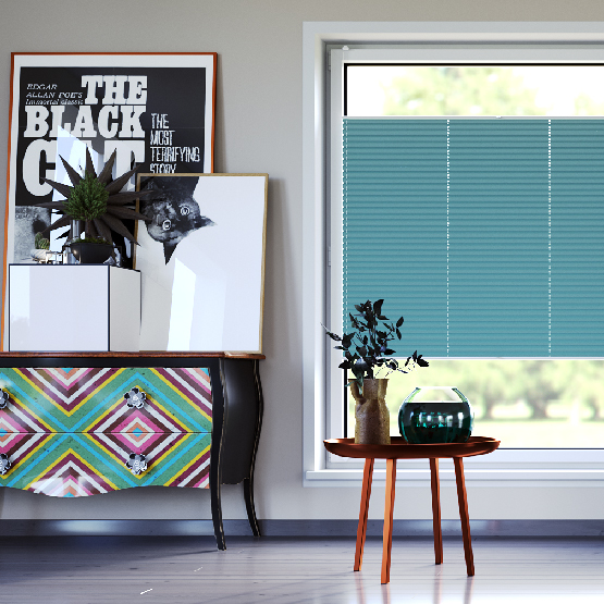 Pleated blinds