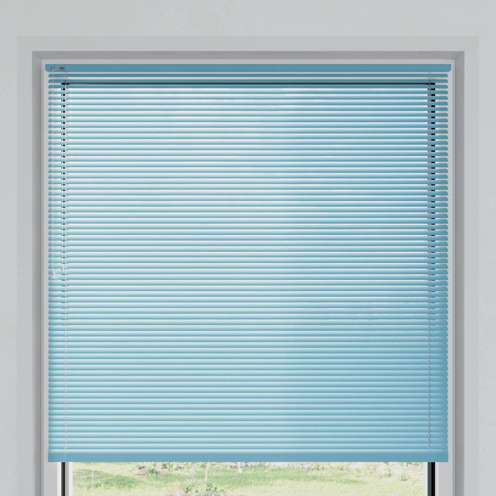 25mm slat Venetian Blind, Blue