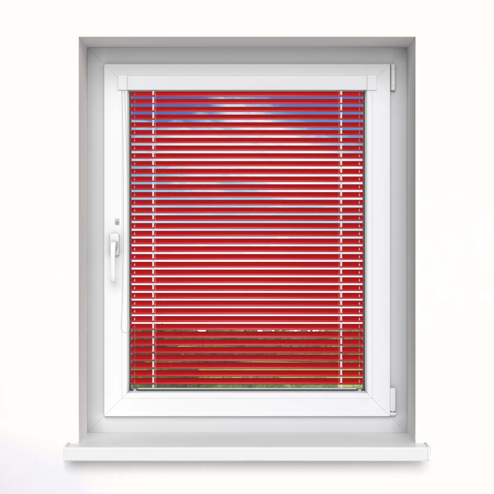 25 mm slat InLight Venetian Blind, Ruby