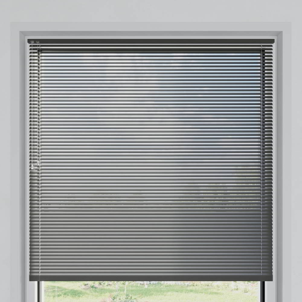 25mm slat Venetian Blind, Basalt Matt