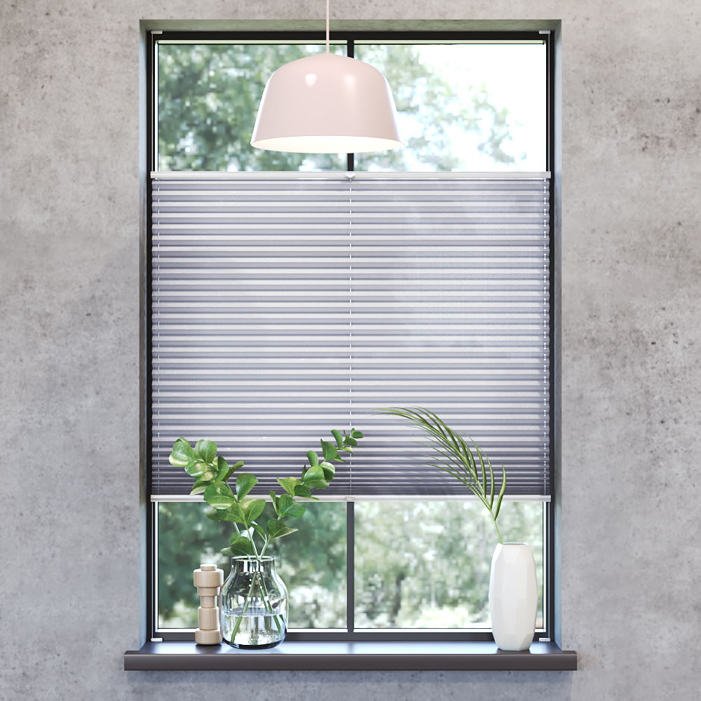 Darkening Premium Pleated Blind, Sofia Hoar