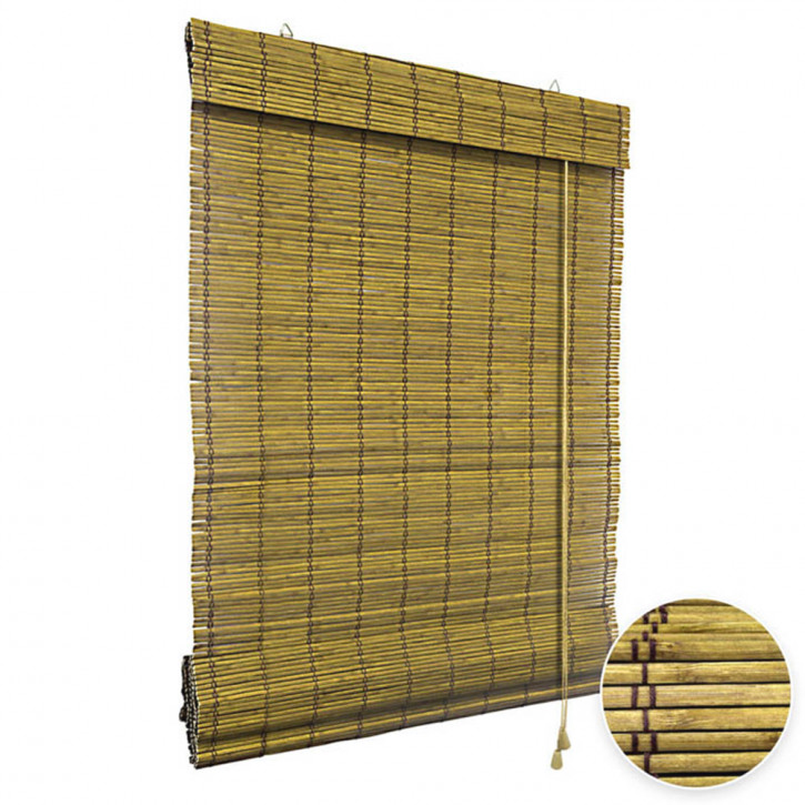 Bamboo Roman Roller Blind Ready Made