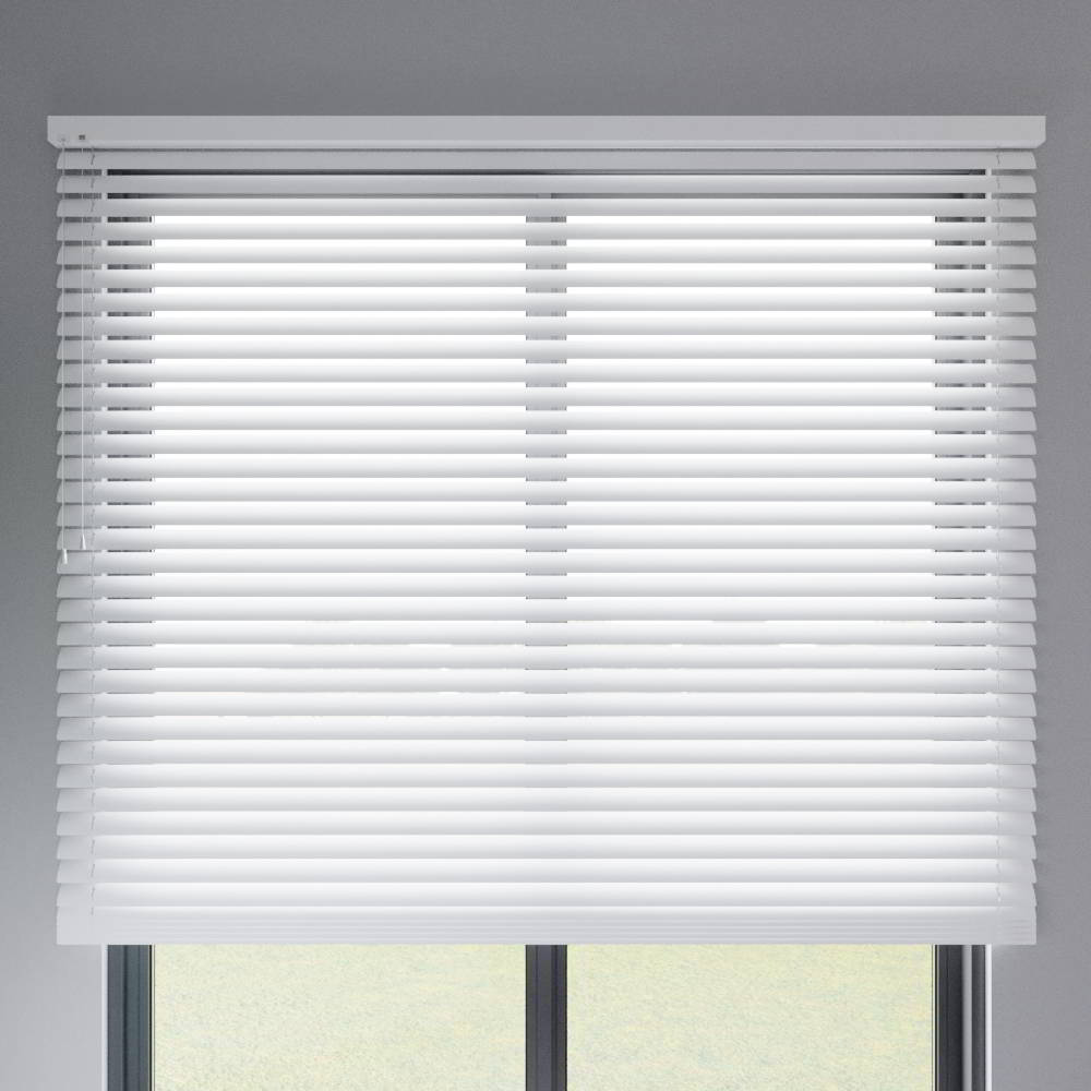 50mm slat Venetian Blind, White Matt