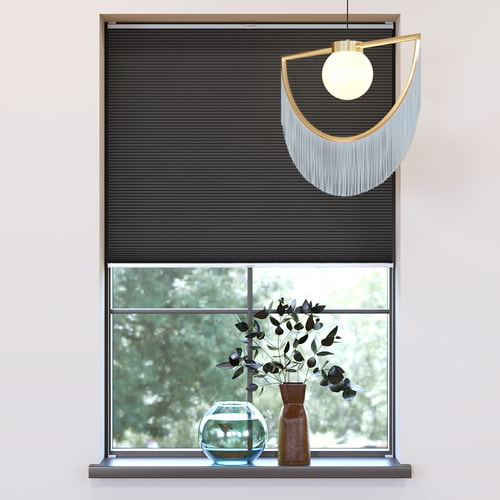 Blackout Pleated Blind, Liv Brown