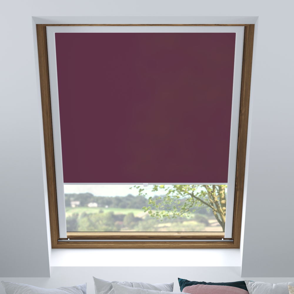 Darkening PureNight Skylight Blind, Claret