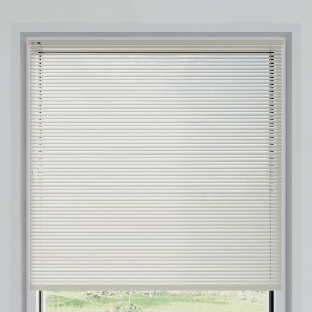 25mm slat Venetian Blind, Cream