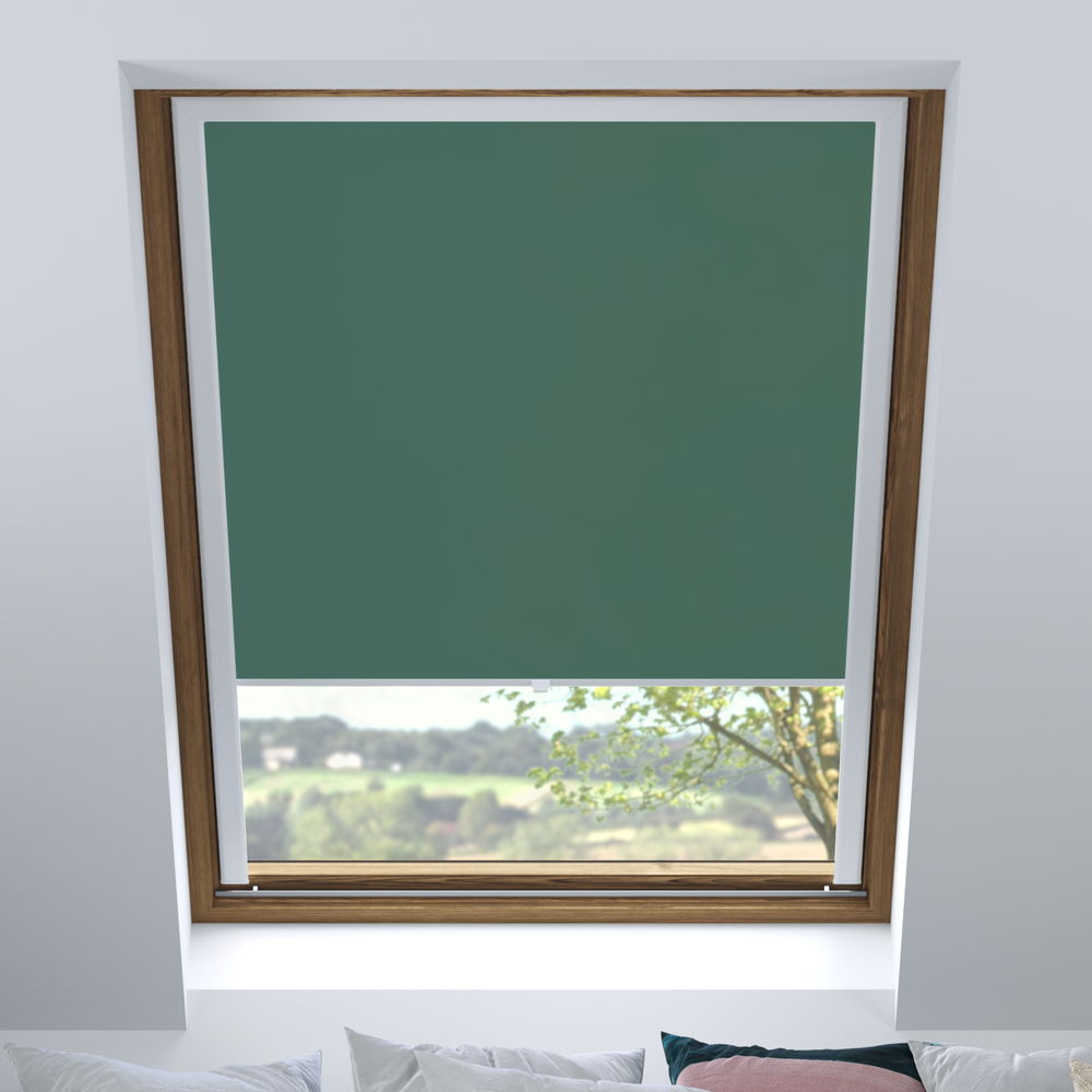 Darkening PureNight Skylight Blind, Malachite