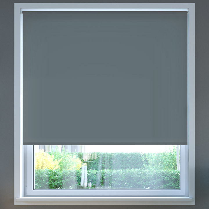 Darkening Roller Blind, Basalt