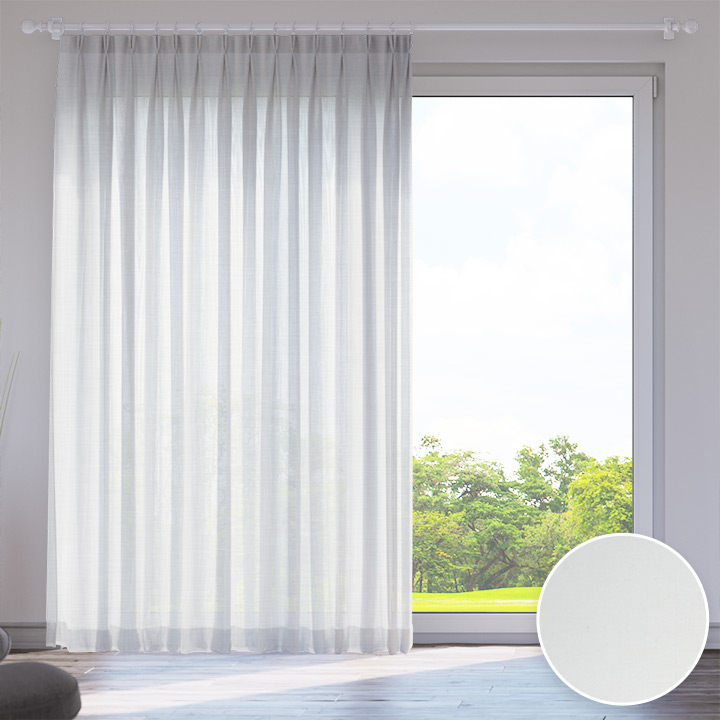 Voile Curtain, Albicant