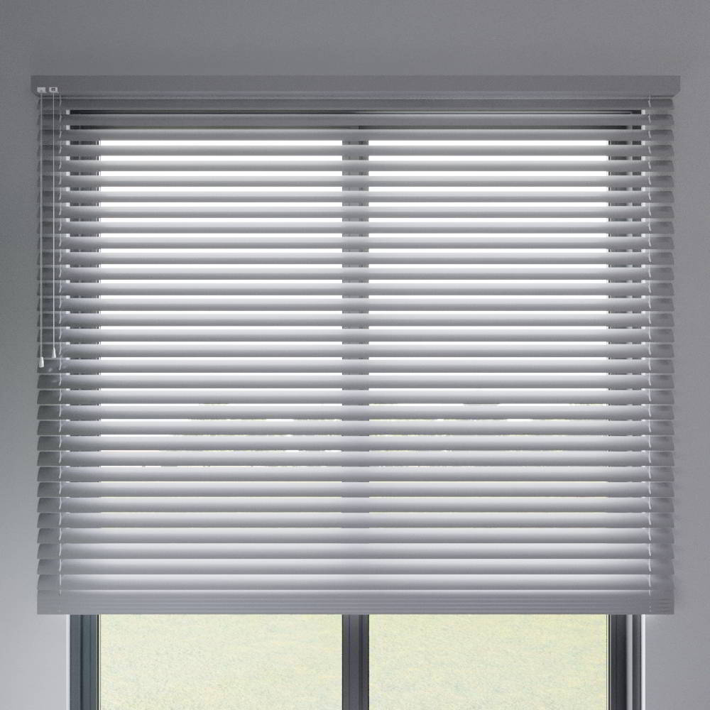 50mm slat Venetian Blind, Silver Grey