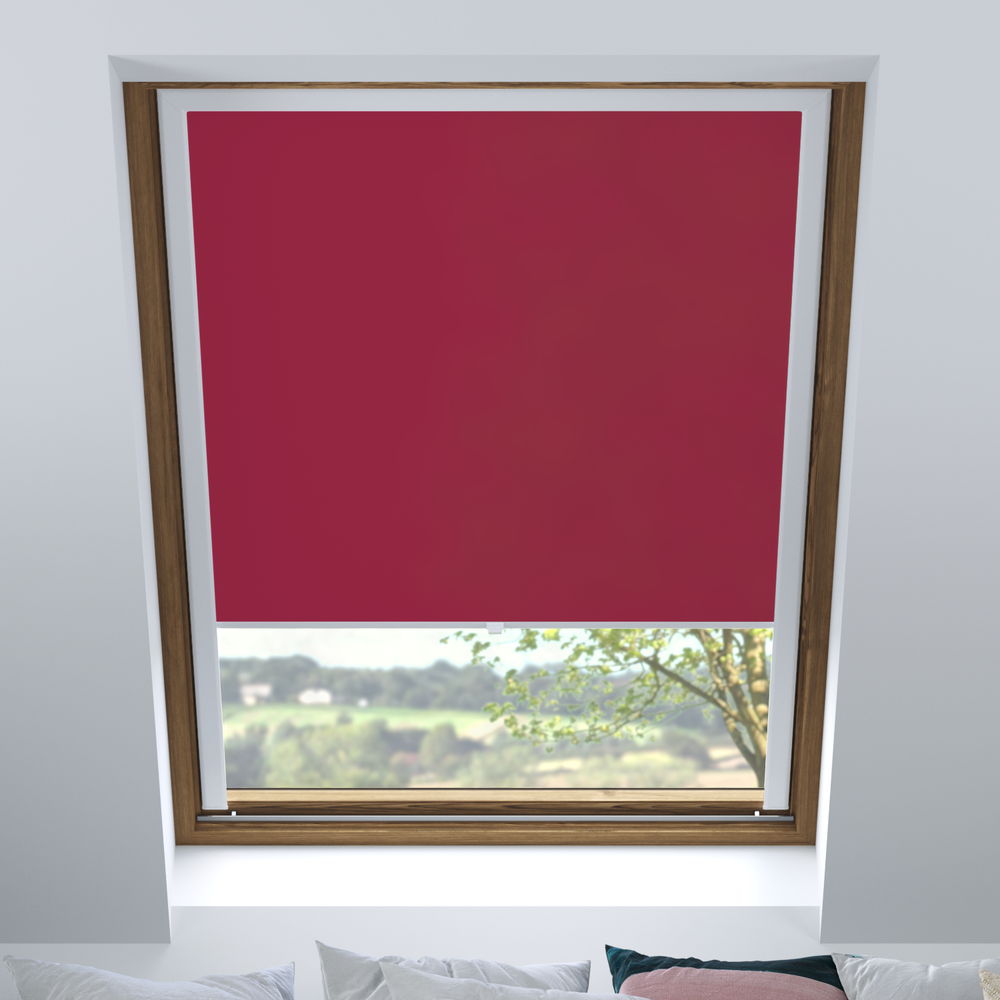 Darkening PureNight Skylight Blind, Burgundy