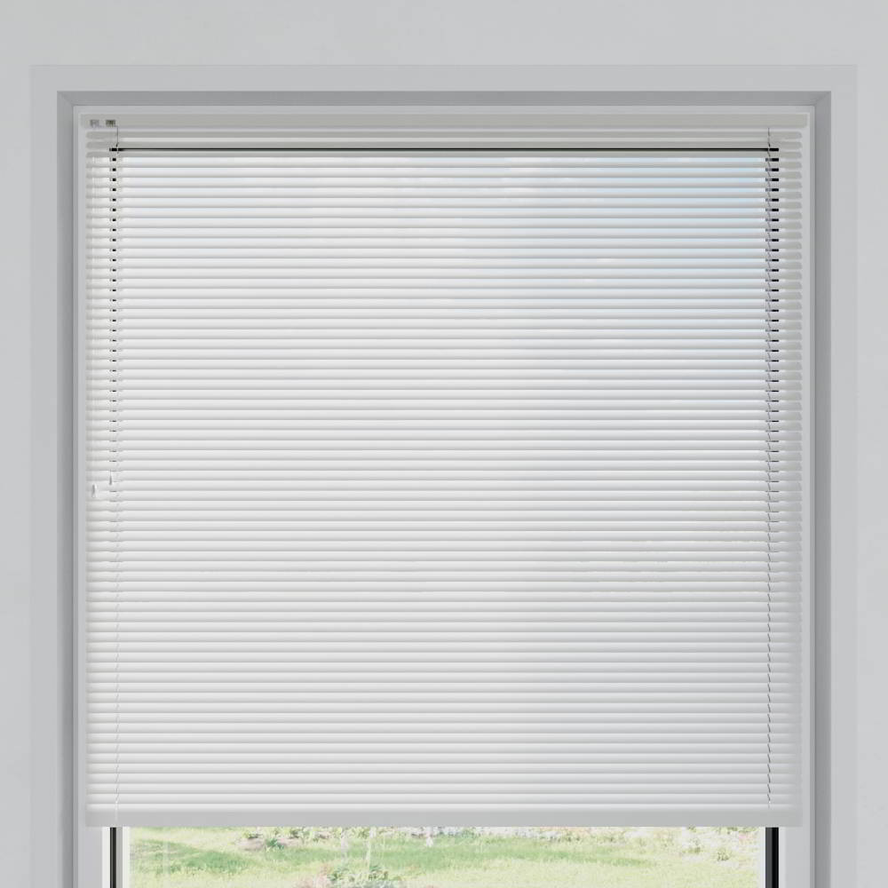 25mm slat Venetian Blind, White