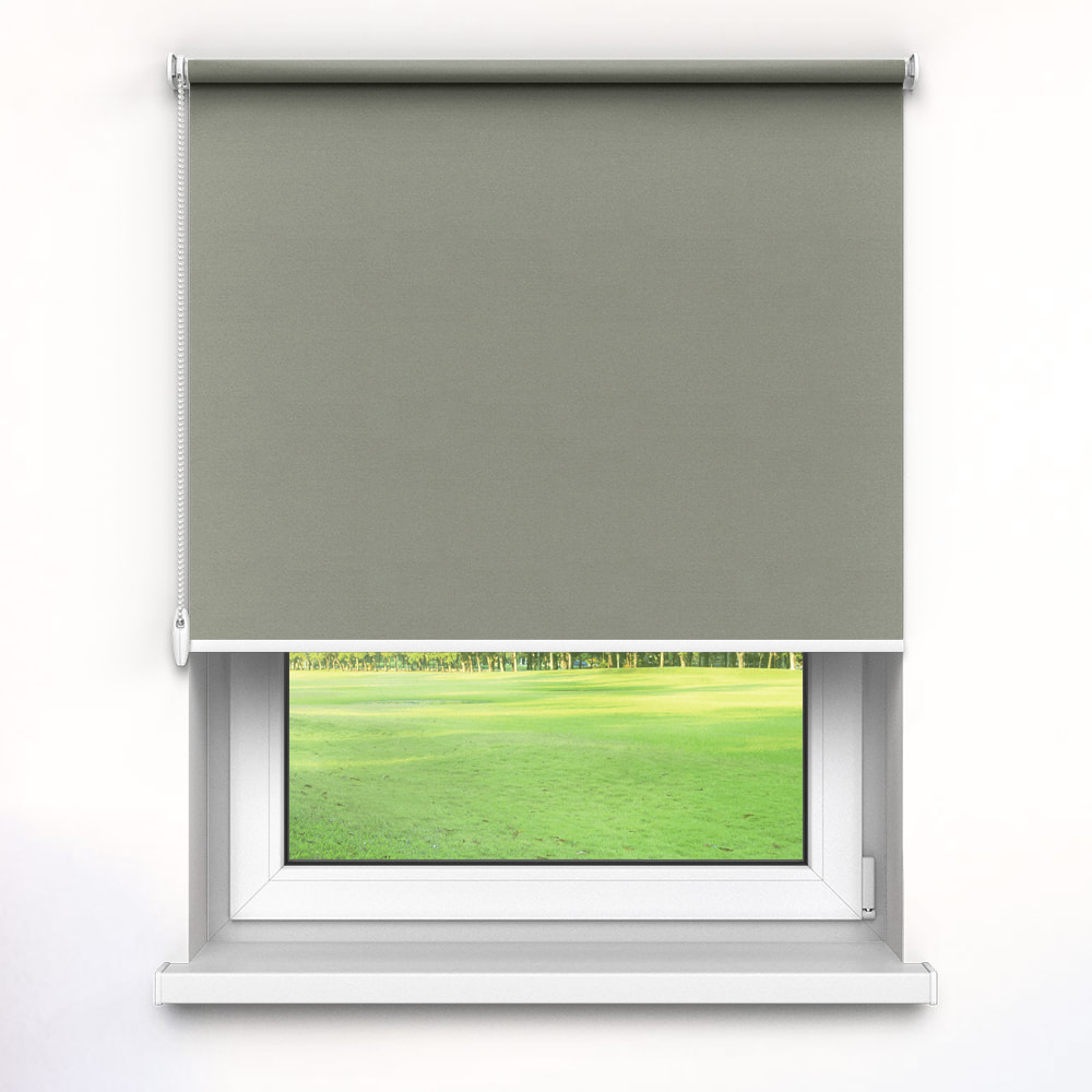 Blackout Premium Roller Blind, Grey