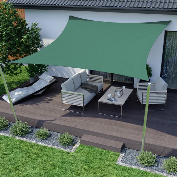 Sun Shade Garden Sail, rectangle, waterproof Sail Shades Awnings