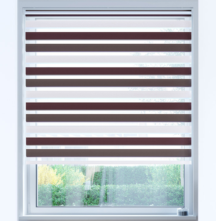 Day and Night Roller Blind, Plum Tree