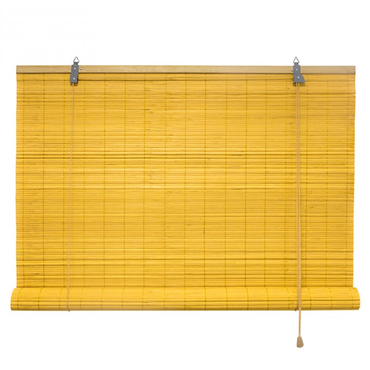 Bamboo Roller Blind Ready Made Wooden blinds Blinds Domondo