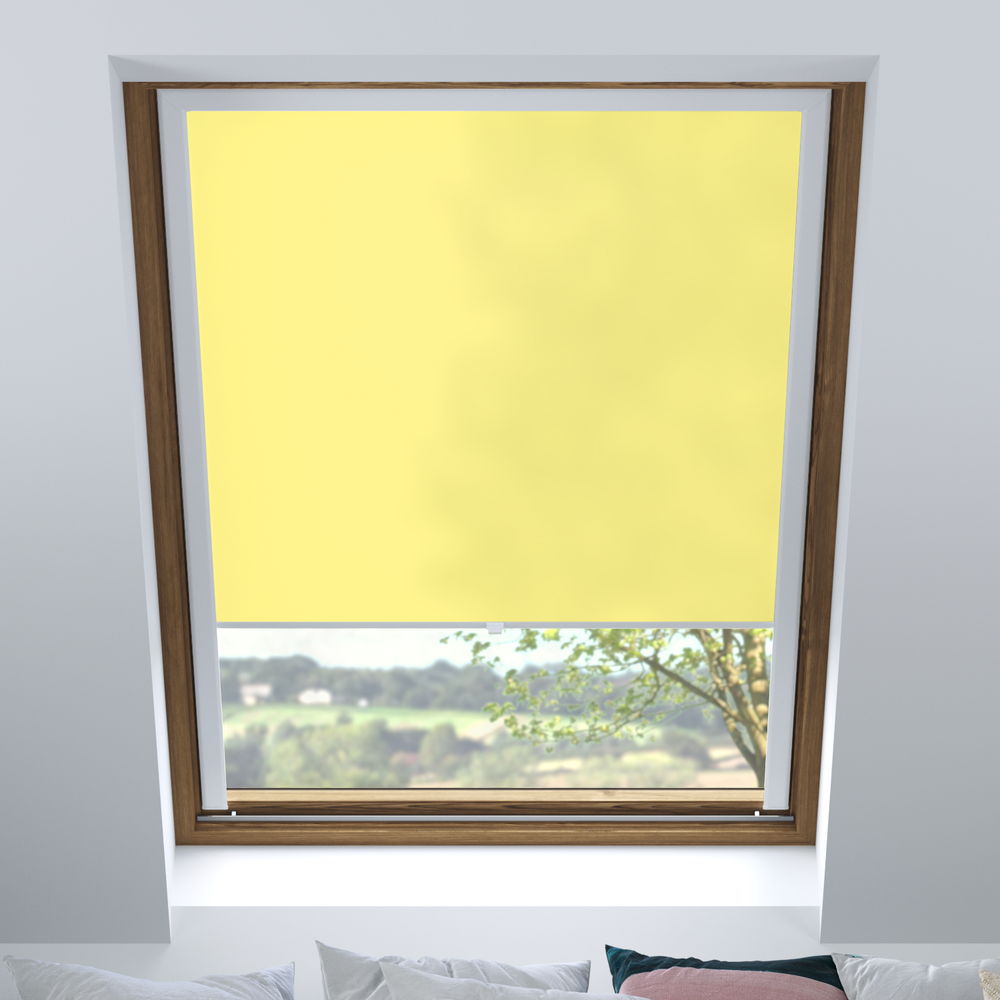 Darkening PureNight Skylight Blind, Banana