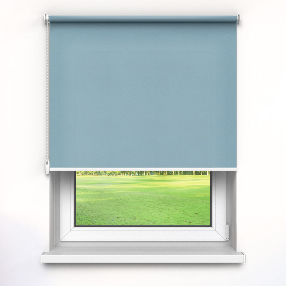 Darkening Premium Roller Blind, Blue