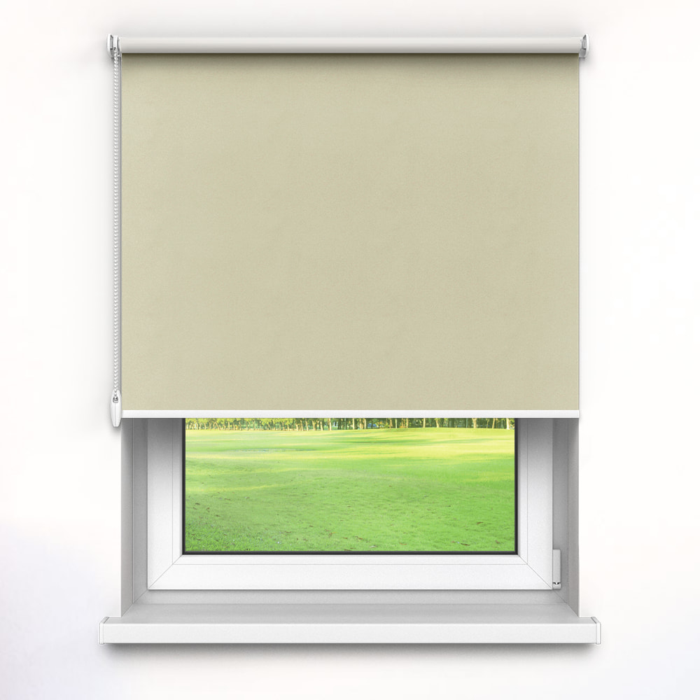 Blackout Premium Roller Blind, Beige