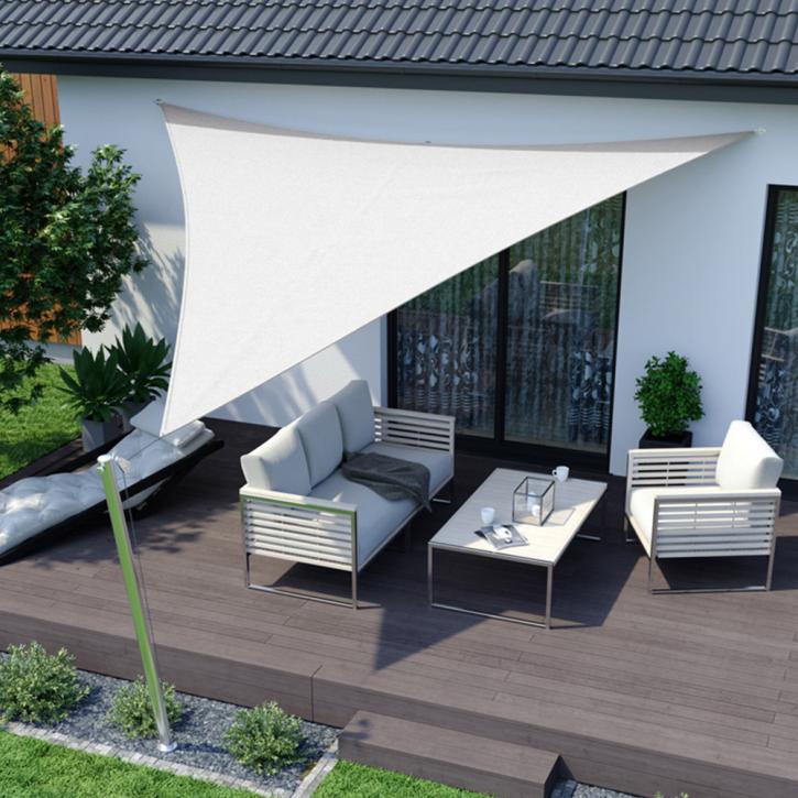 Sun Shade Garden Sail, triangle, respirable