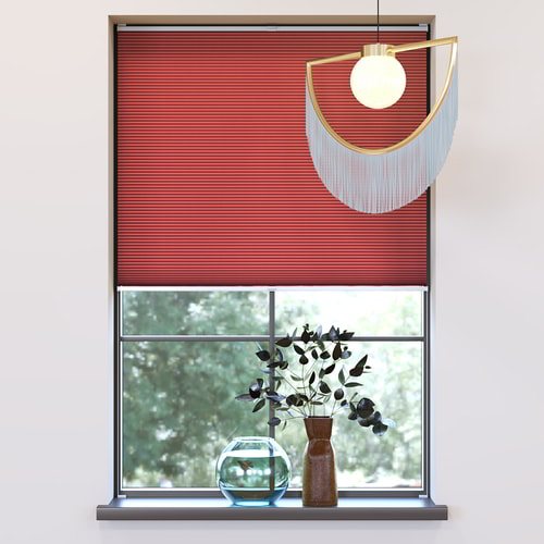 Blackout Pleated Blind, Liv Watermelon