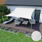 Podgląd: Sun Shade Garden Sail, square, respirable Thumbnail: Sun Shade Garden Sail, square, respirable