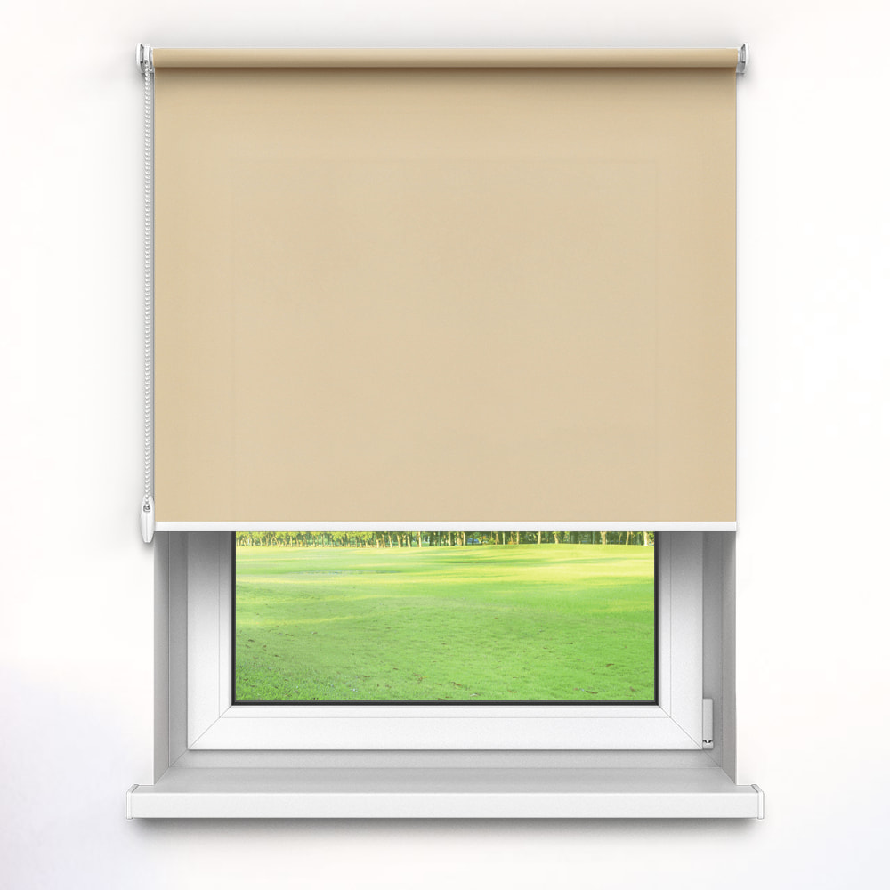 Darkening Premium Roller Blind, Beige