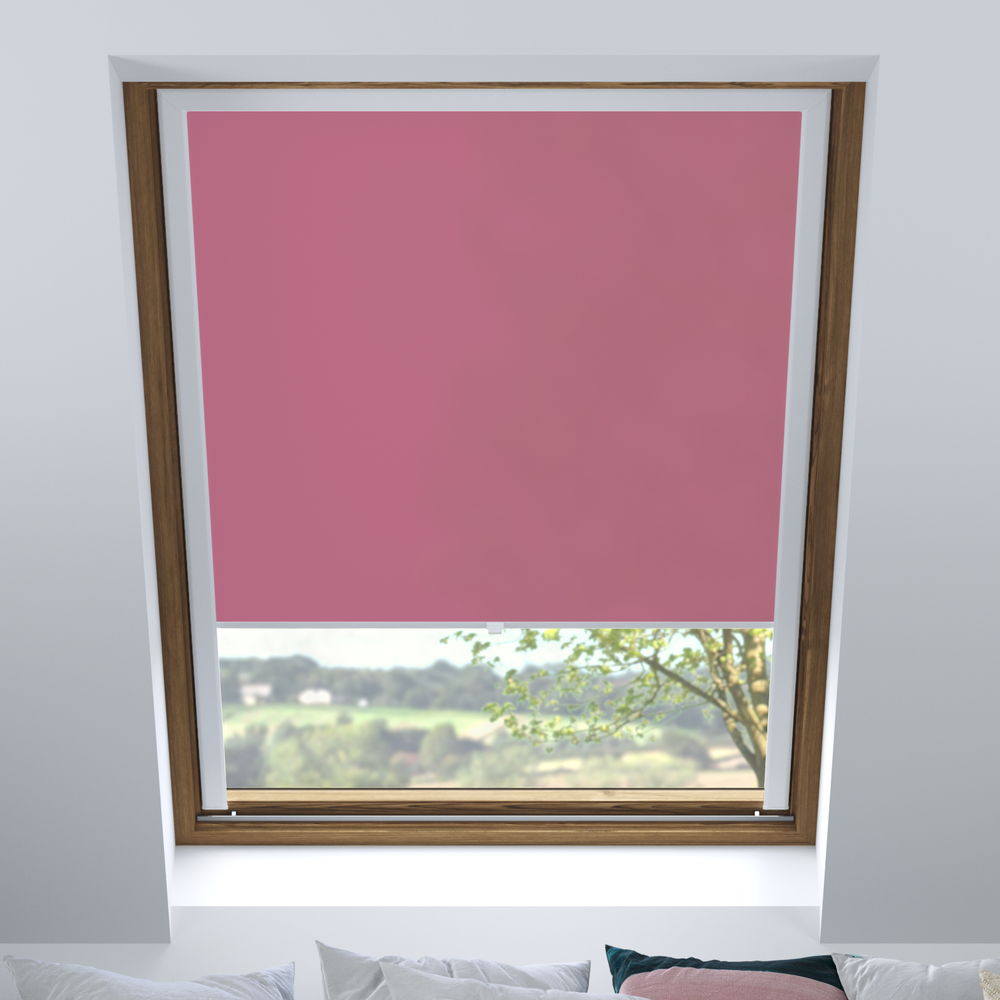 Darkening PureNight Skylight Blind, Raspberry