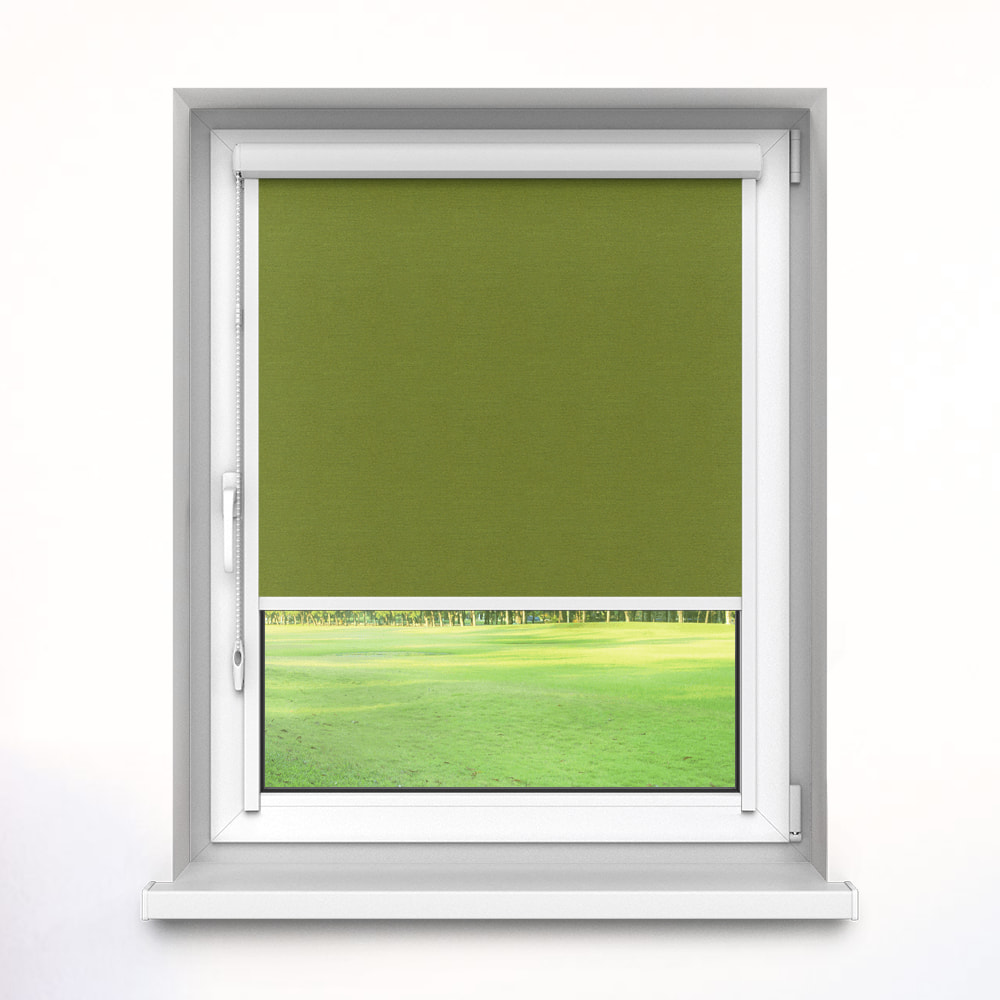 Blackout PureNight Premium Roller Blind, Green