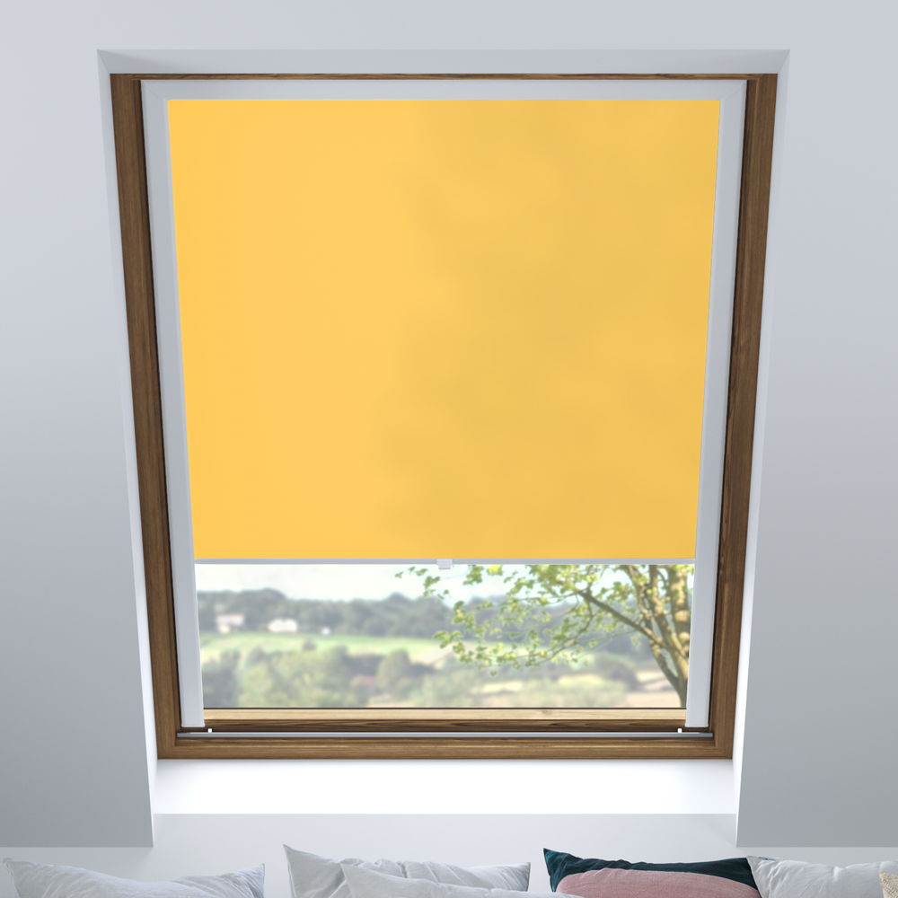 Darkening PureNight Skylight Blind, Tangerine