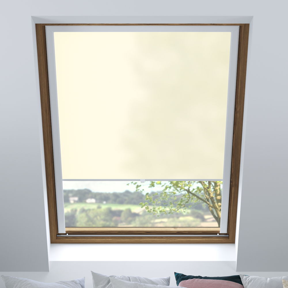 Darkening PureNight Skylight Blind, Buttermilk