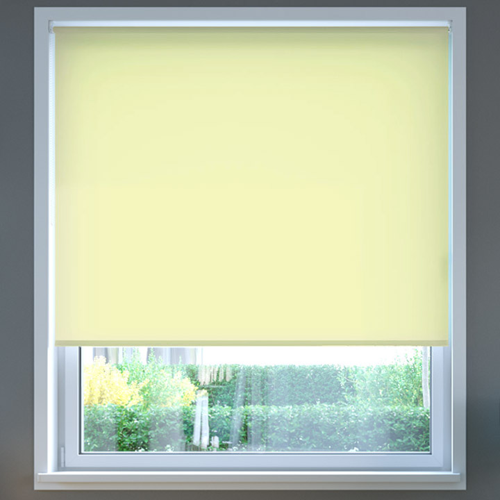 Darkening Roller Blind, Cream