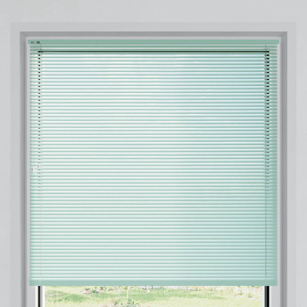 25mm slat Venetian Blind, Aquamarine