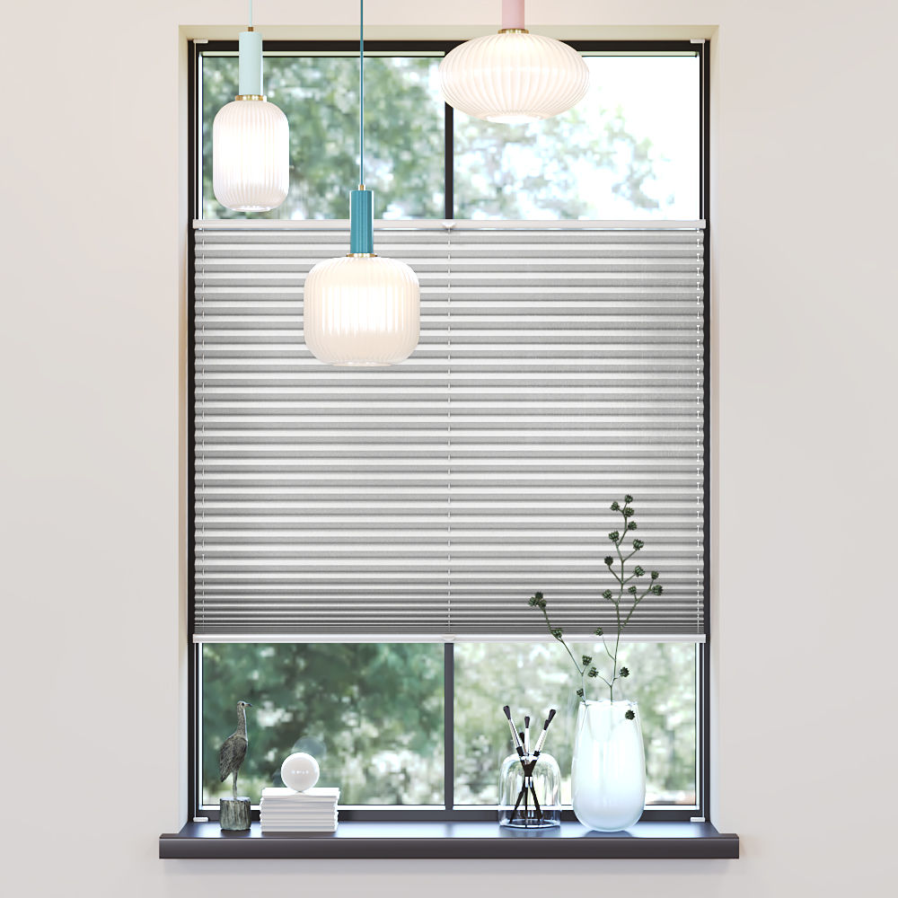 Darkening Pleated Blind, Sumire White