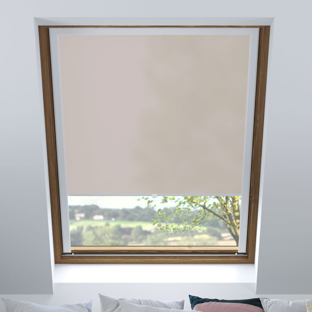 Darkening PureNight Skylight Blind, Flax