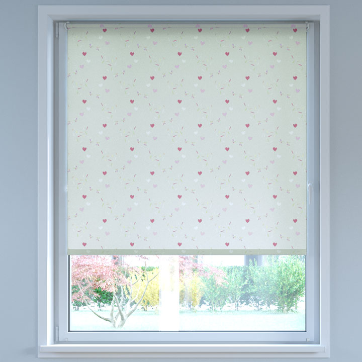 Darkening Digital Print No Drill Roller Blind, Sweets