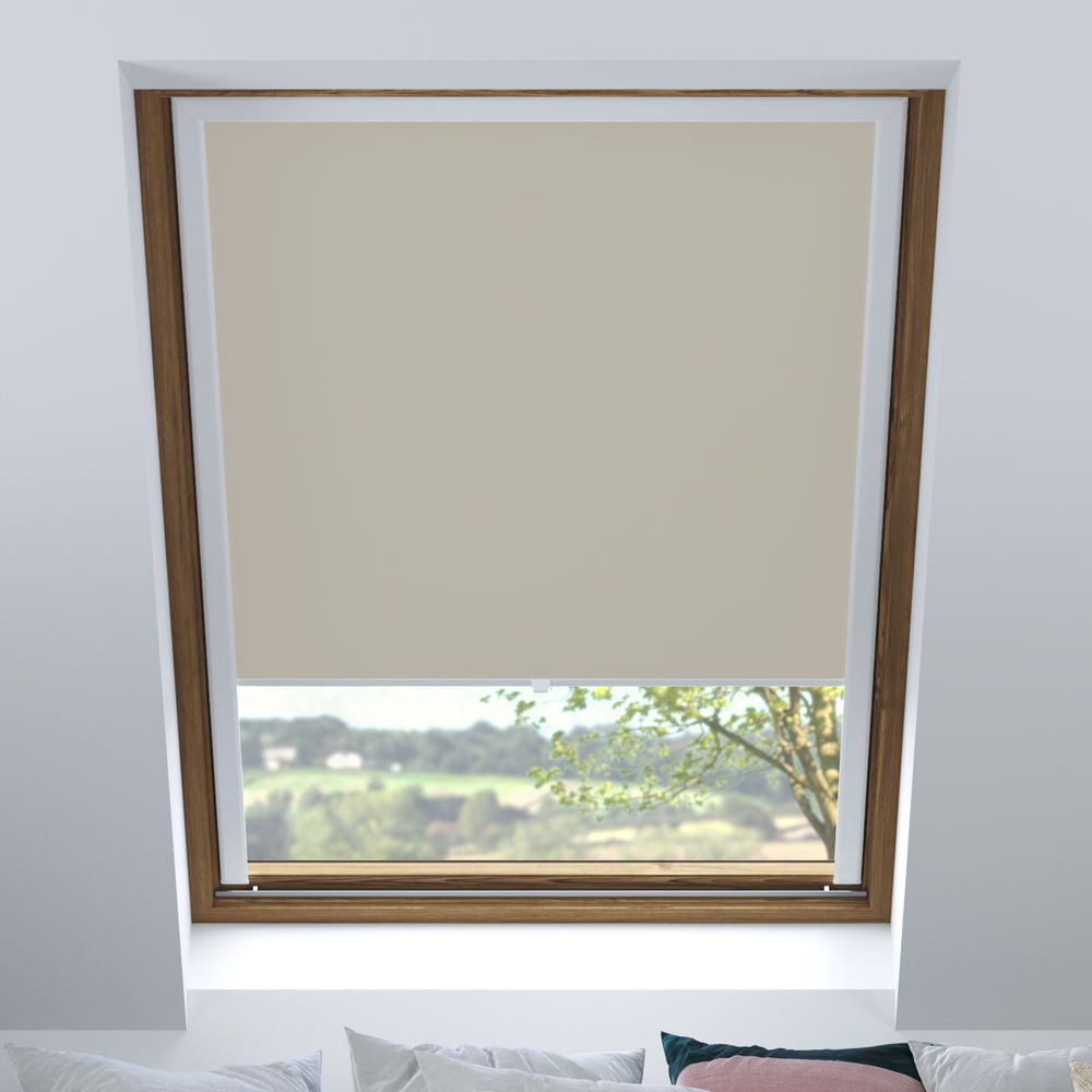 Blackout PureNight Skylight Blind, Sandstone